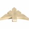 Ekena Millwork Alberta Rough Sawn Timber Gable Bracket, Douglas Fir, 36"W x 21"H x 4"D x 6"F, 14/12 Pitch GBW036X21X0406ALB00RDF - alternate 3